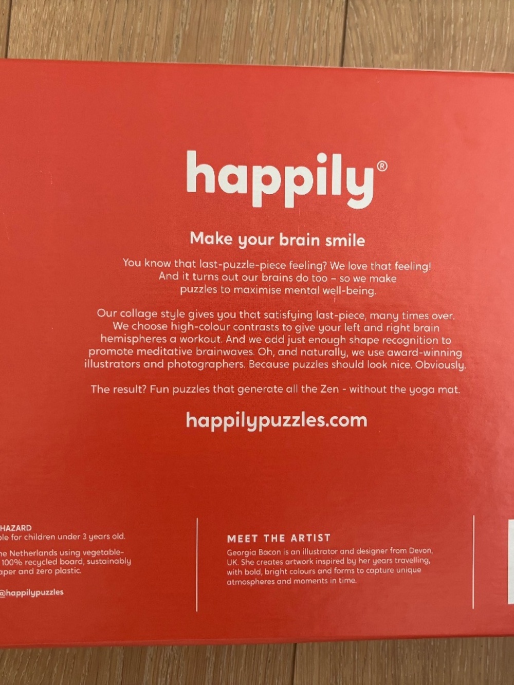 "Saucy" 1,000 piece puzzle by Happily - Picture 2 of 4